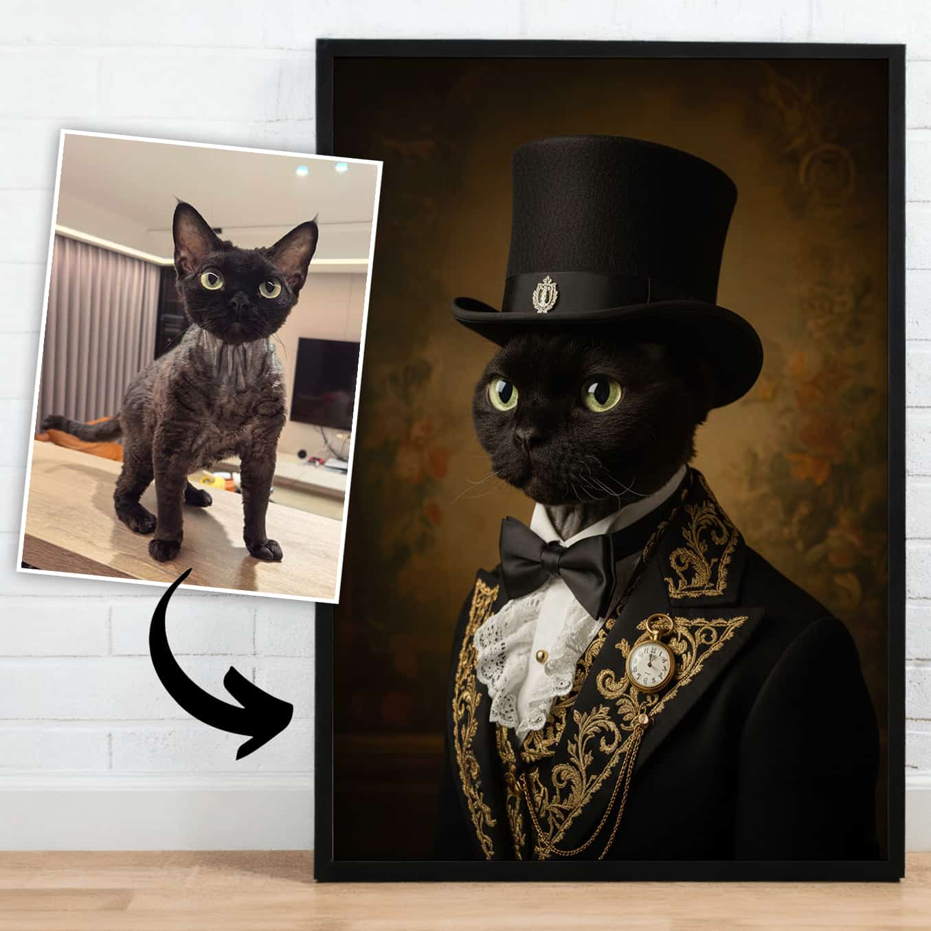 Victoria - Custom Lenticular Pet Portrait