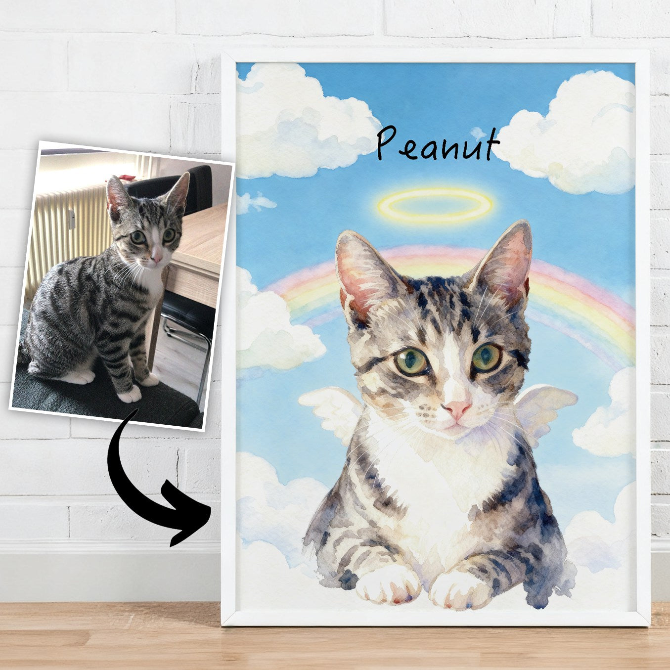 Memorial – Pet Lenticular Portrait