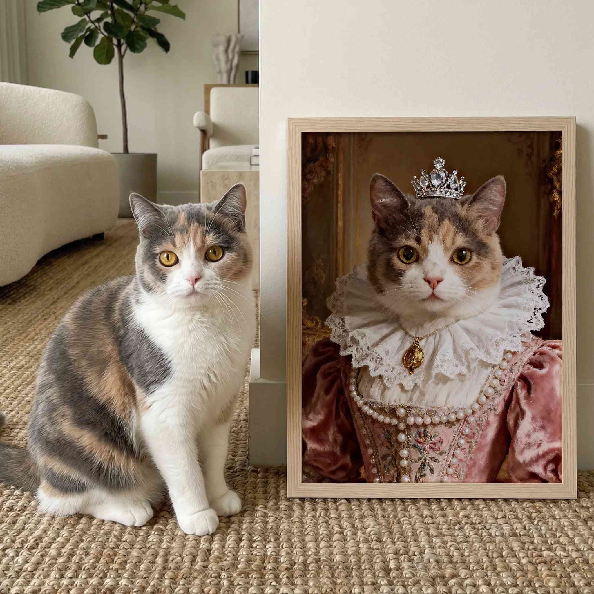Princess – Custom Pet Lenticular Portrait