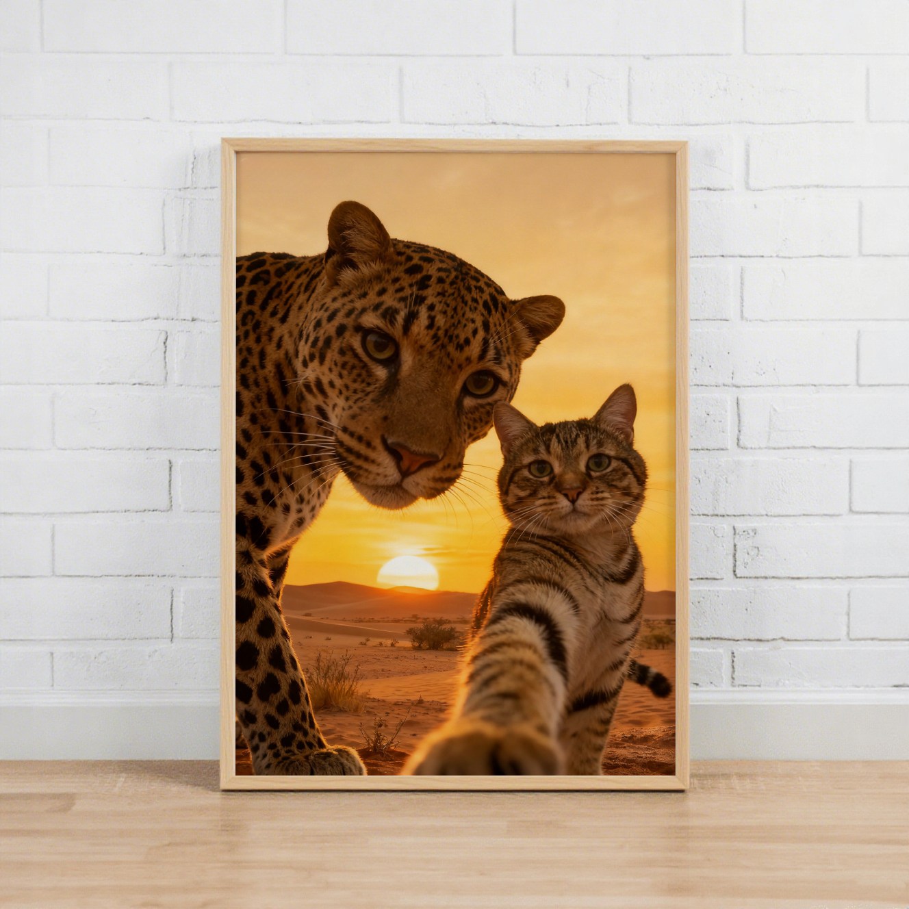 Big Grassland Selfie – Pet Lenticular Portrait