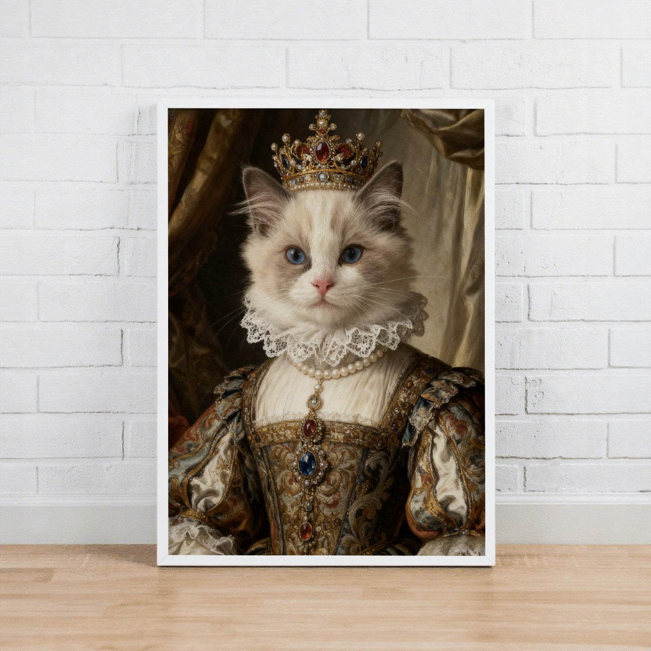 Renaissance Aristocratic – Pet Lenticular Portrait
