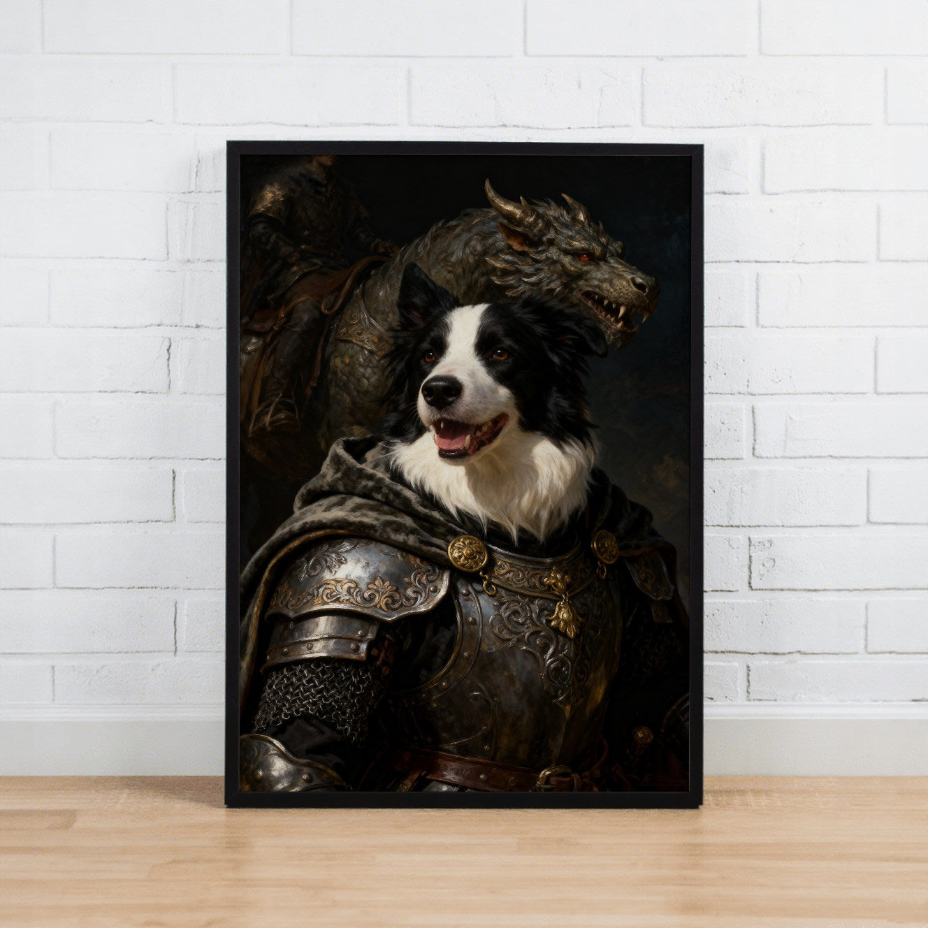 Knight Warrior – Pet Lenticular Portrait