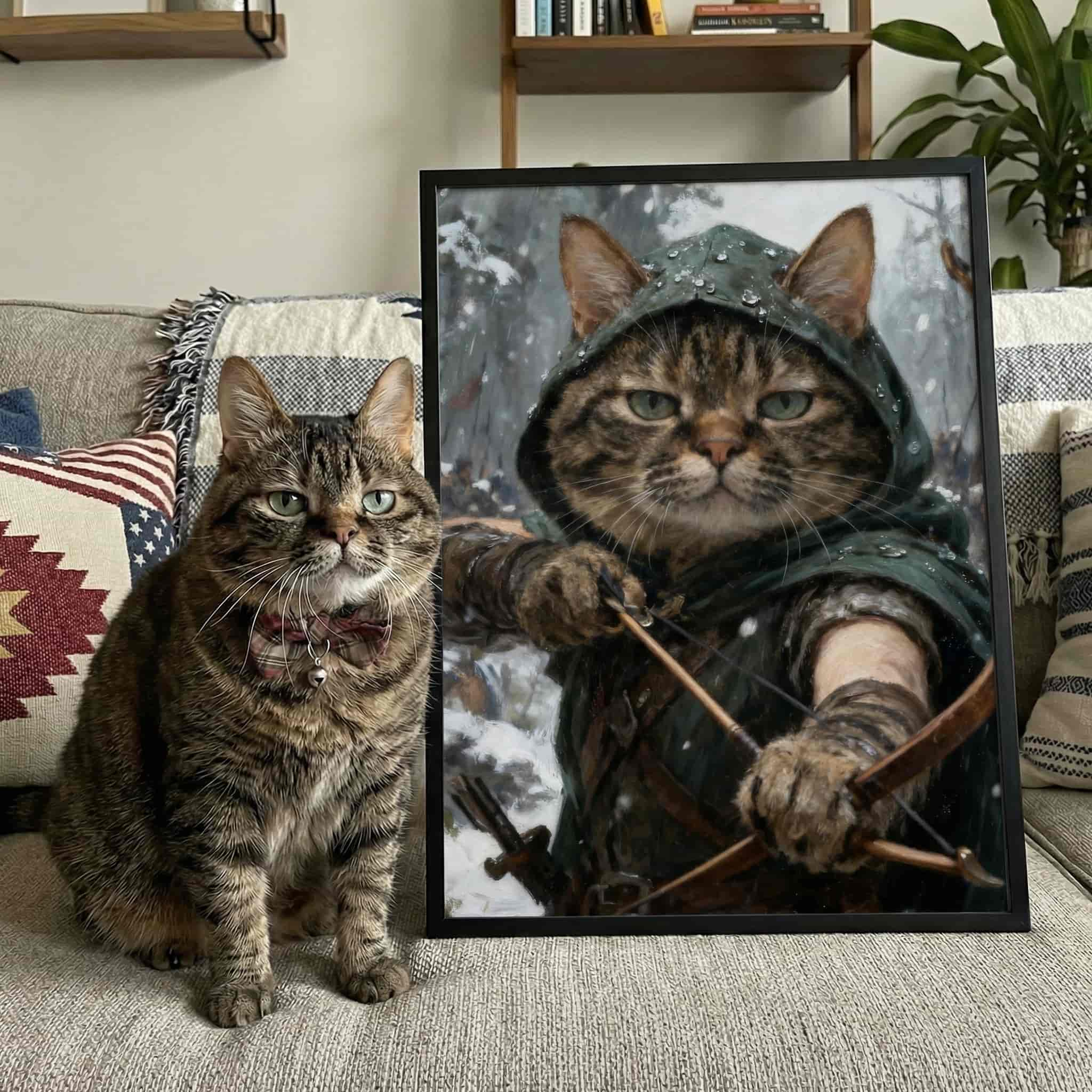 Guardian – Custom Pet Lenticular Portrait