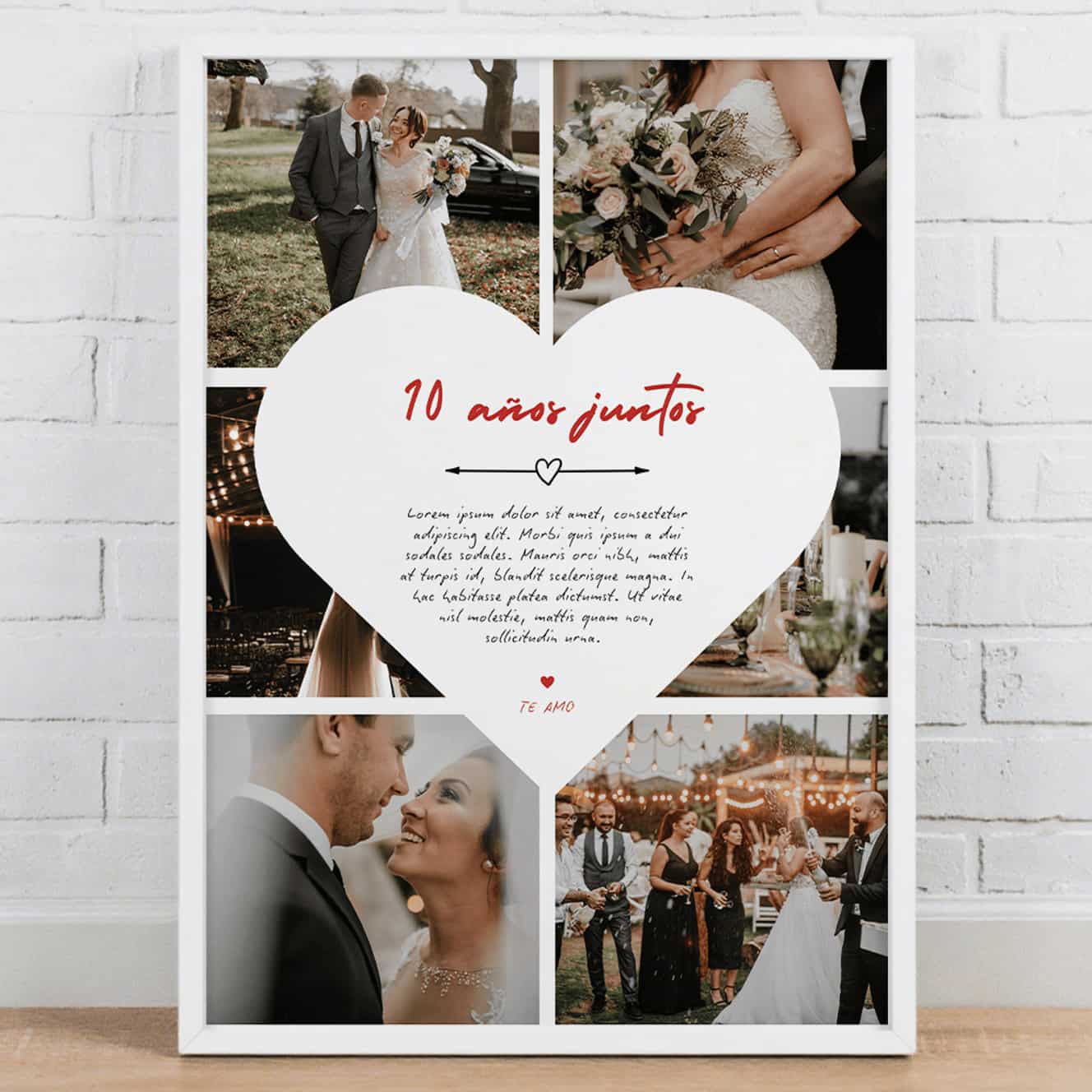 Lenticular Wedding Portrait