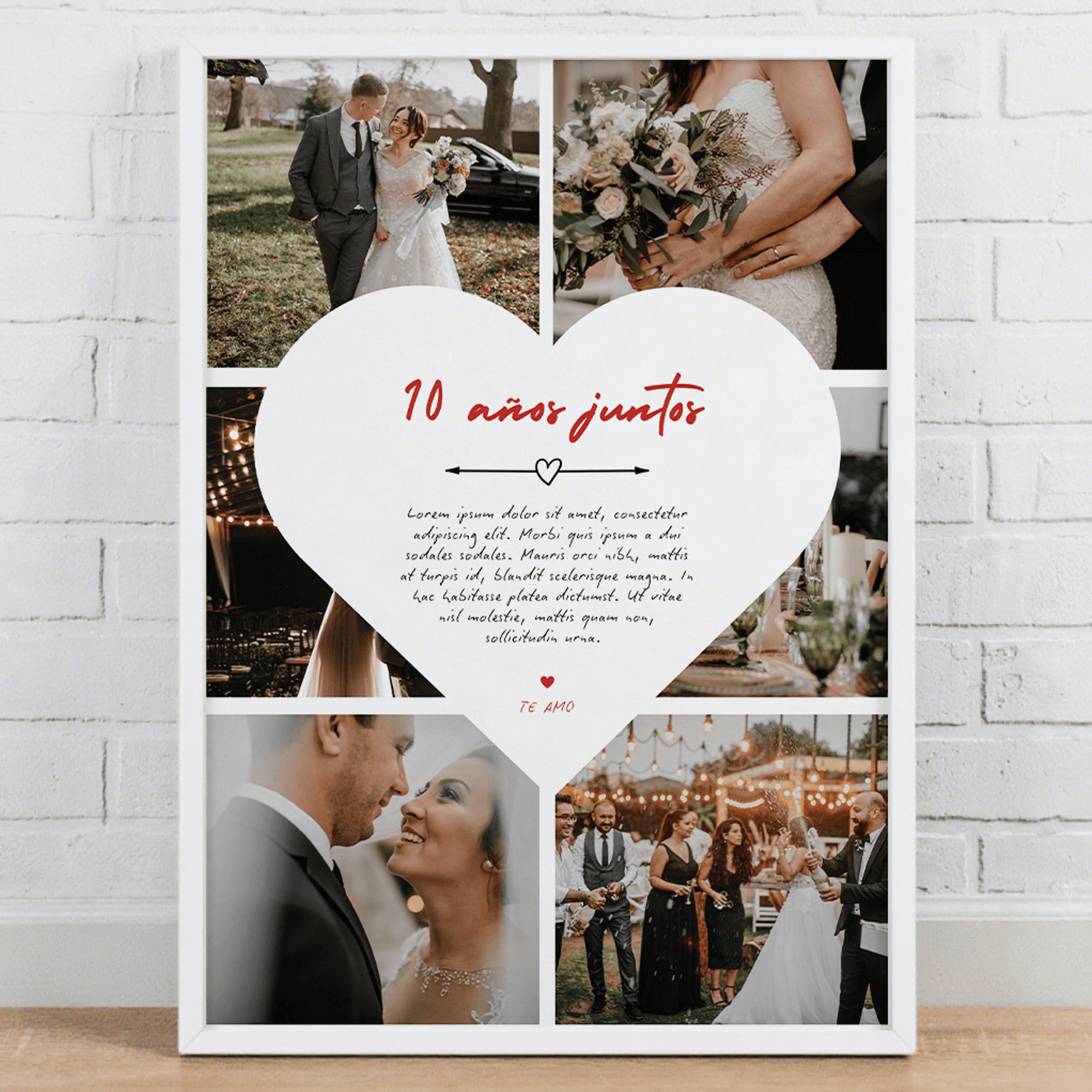 Lenticular Wedding Portrait