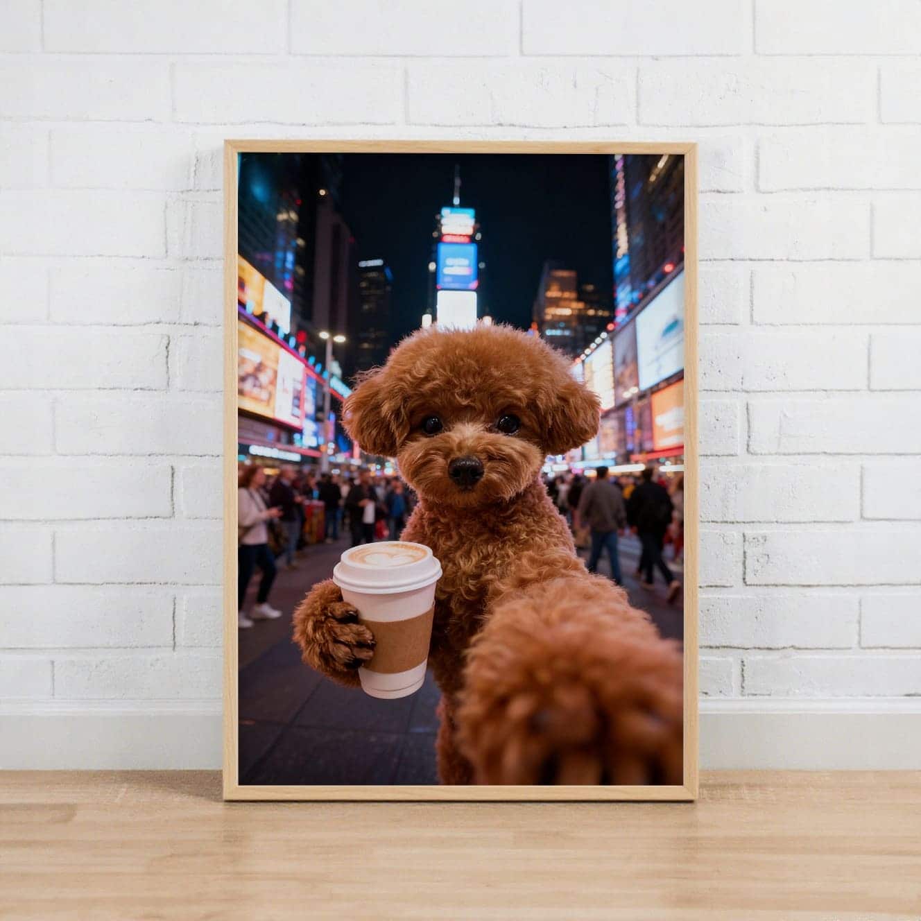 The City Explorer – Custom Pet Lenticular Portrait