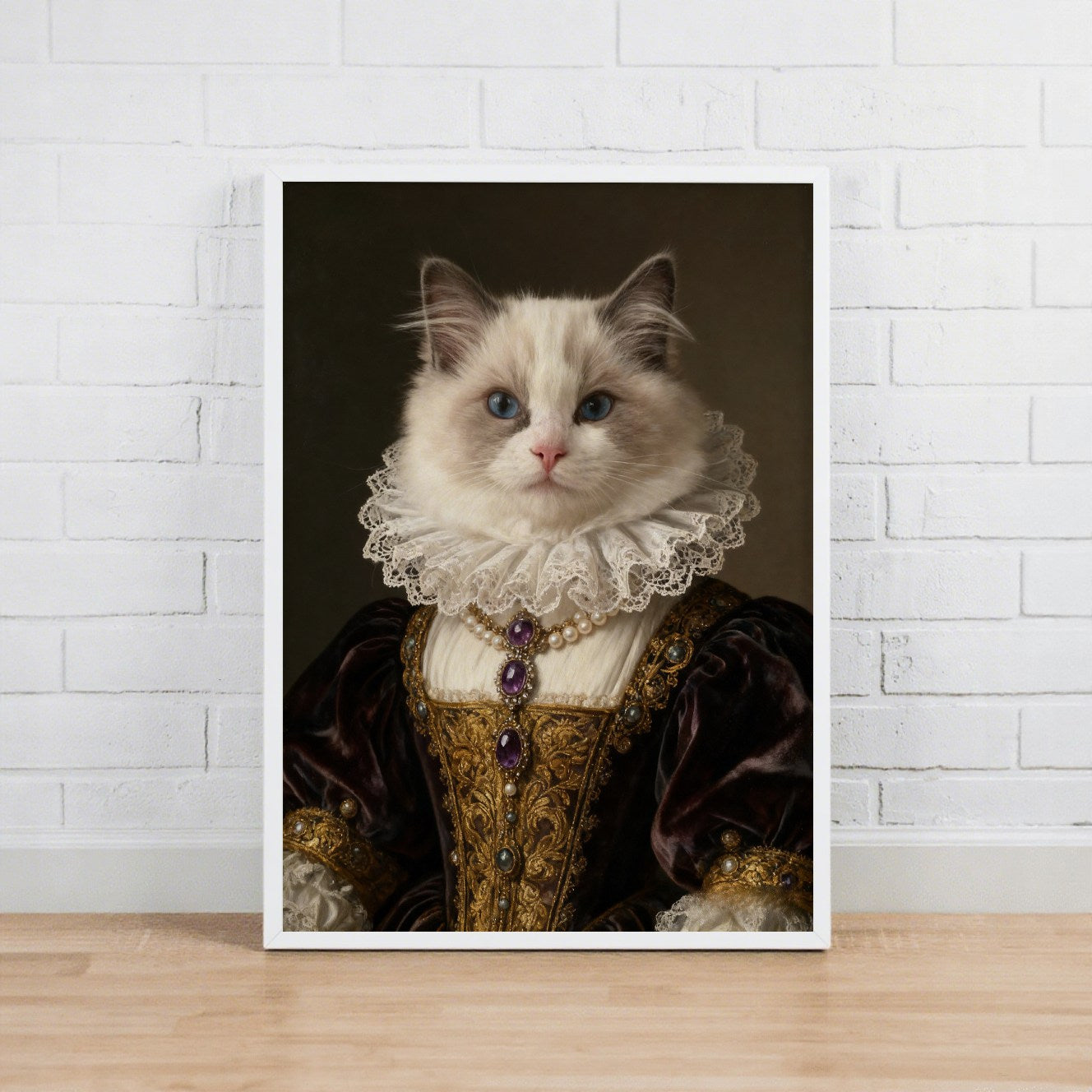 Renaissance Aristocratic – Pet Lenticular Portrait