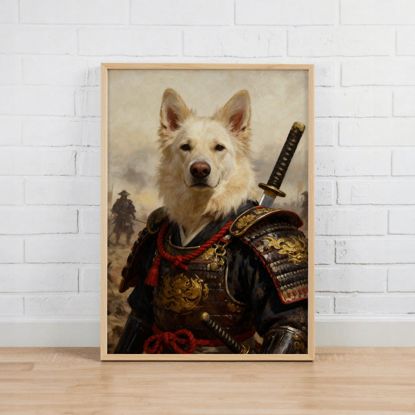 Samurai Spirit – Pet Lenticular Portrait