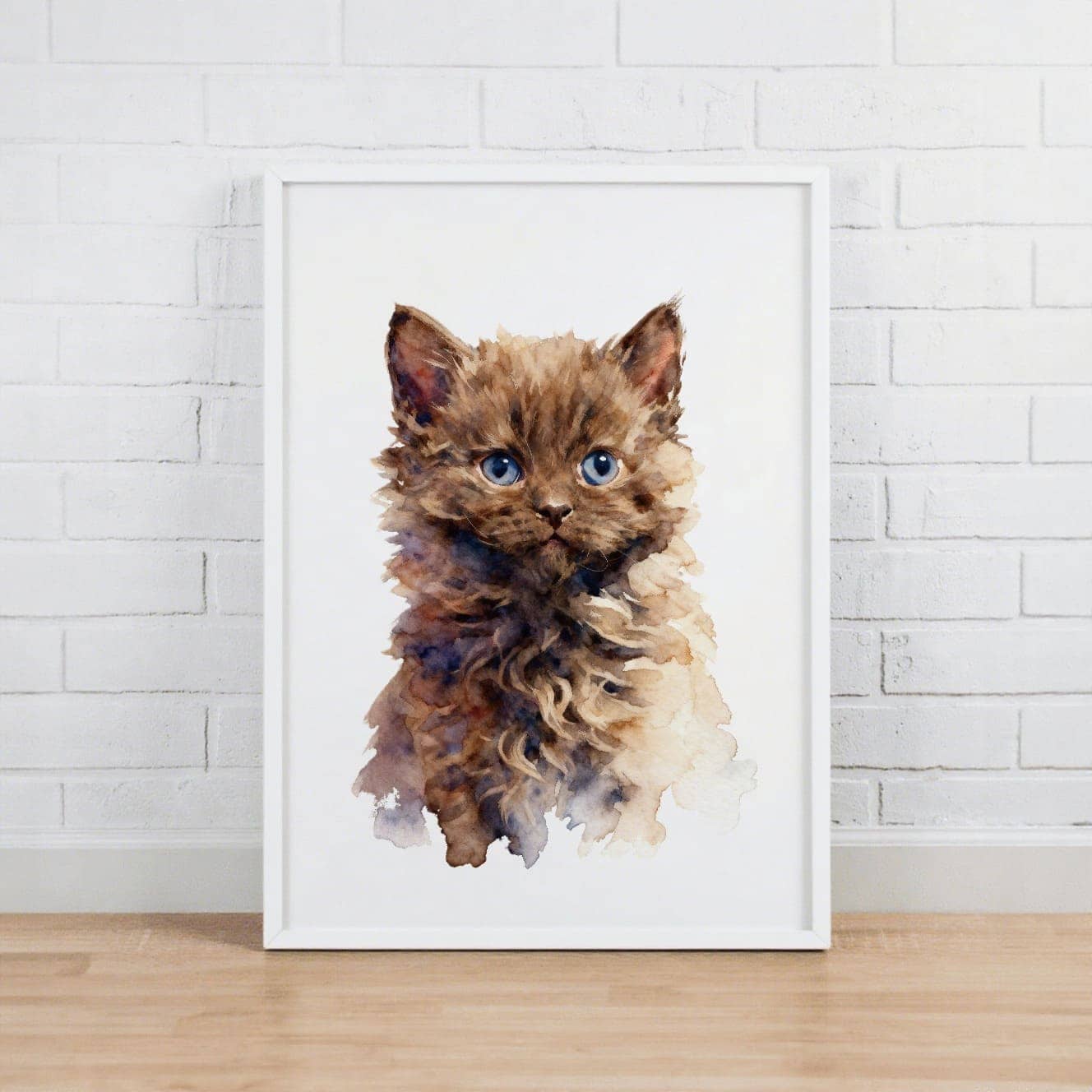 Watercolor – Custom Pet Lenticular Portrait