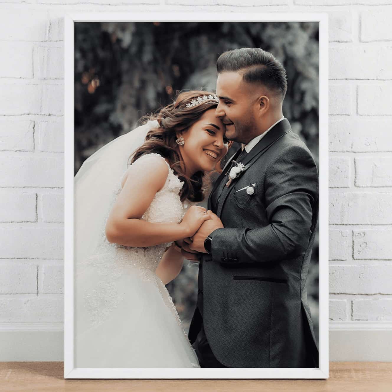 Lenticular Wedding Portrait