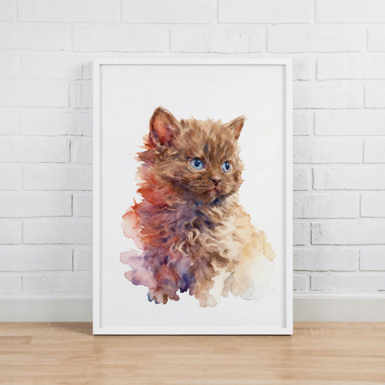 Watercolor – Pet Lenticular Portrait