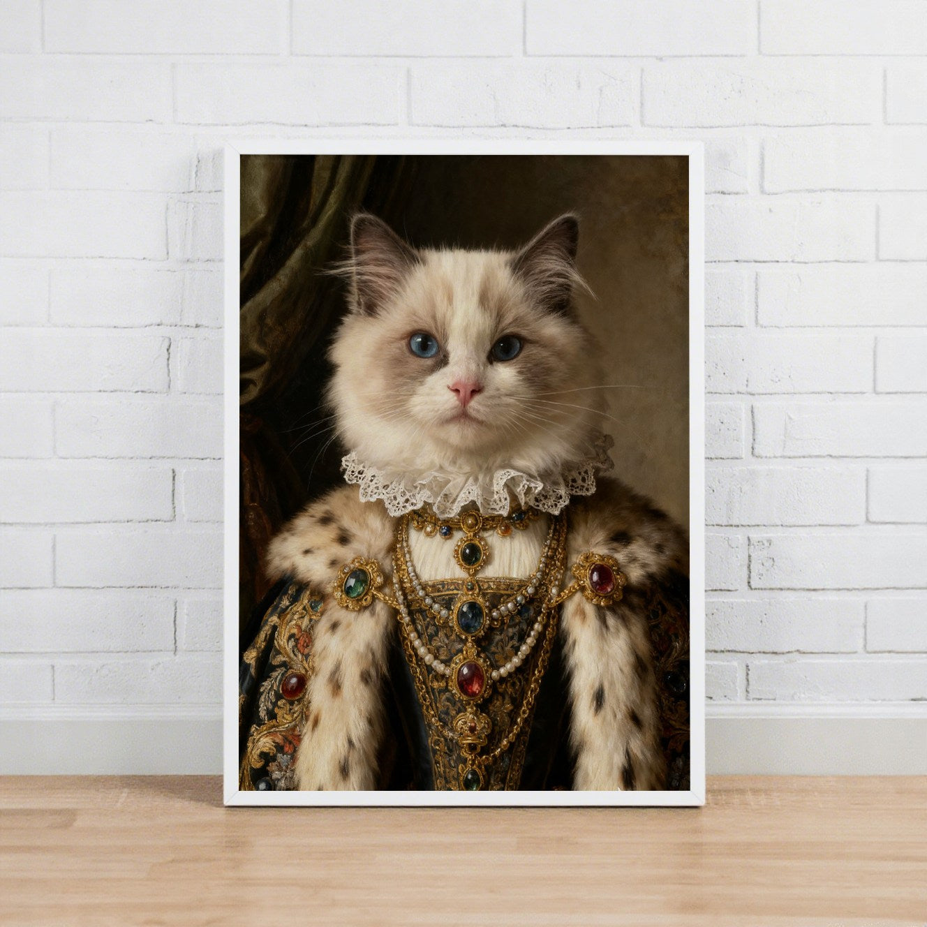 Renaissance Aristocratic – Pet Lenticular Portrait