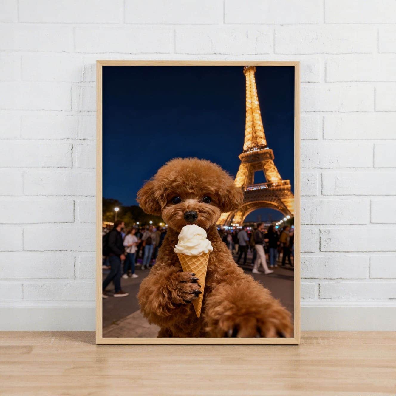 The City Explorer – Custom Pet Lenticular Portrait