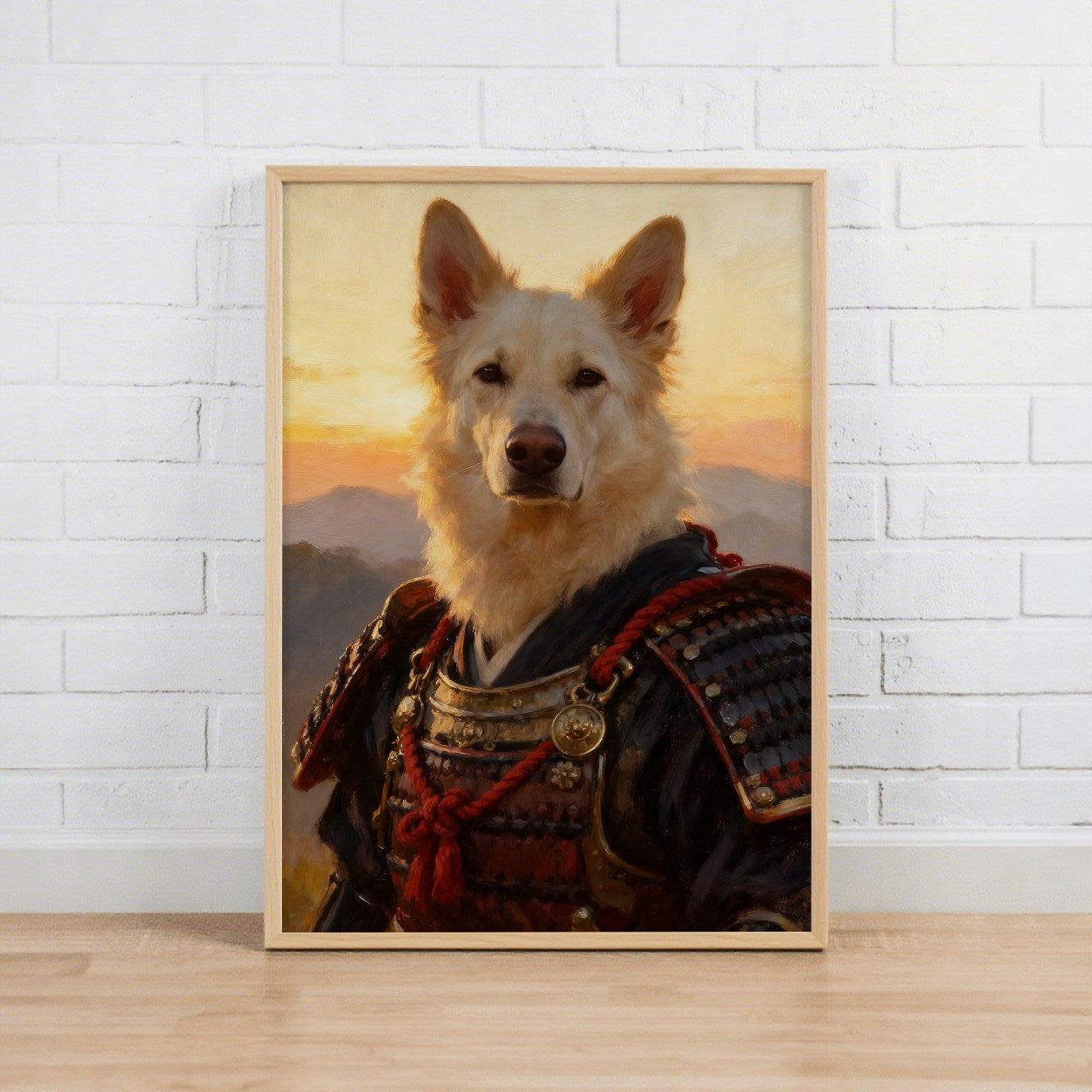 Samurai Spirit – Pet Lenticular Portrait