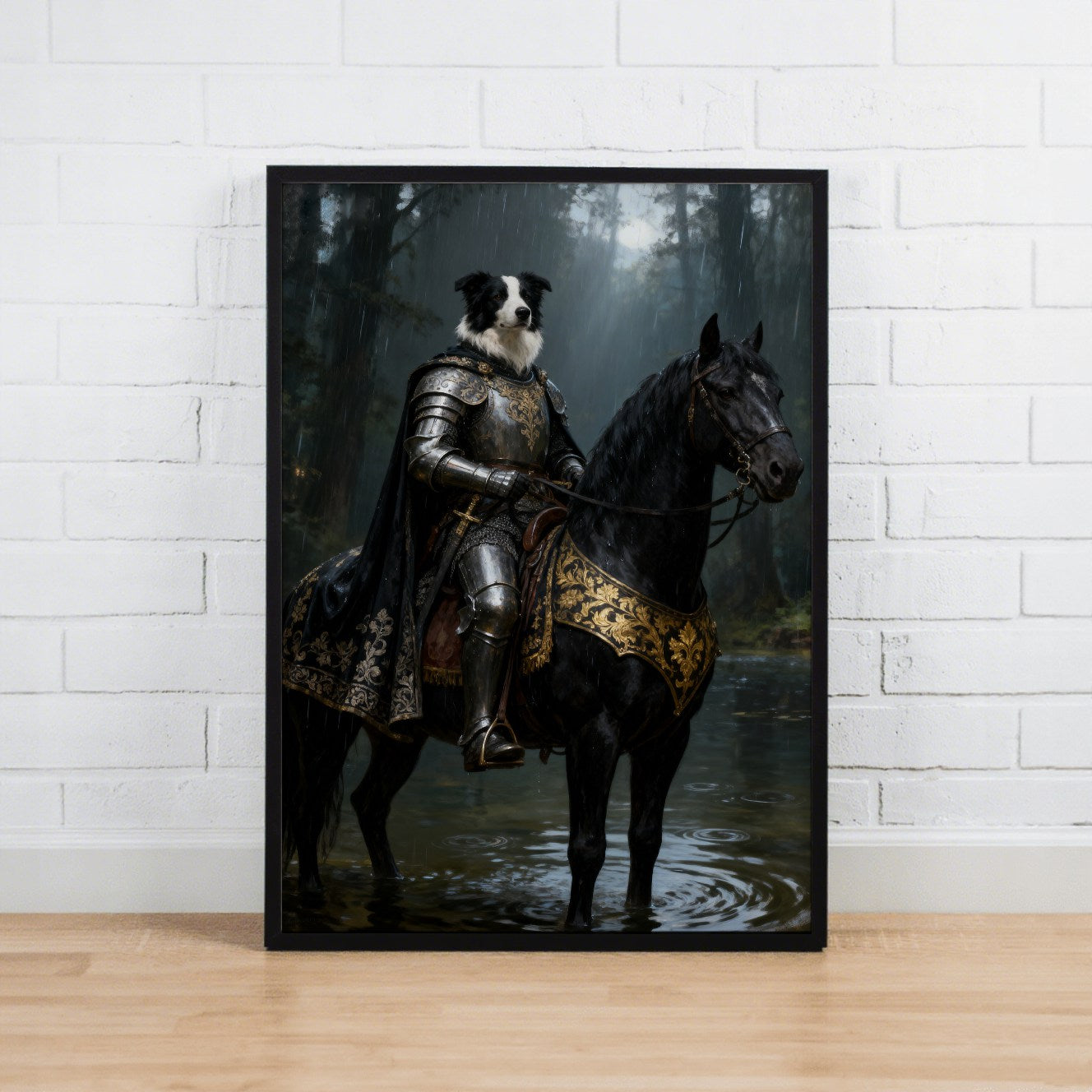 Knight Warrior – Pet Lenticular Portrait