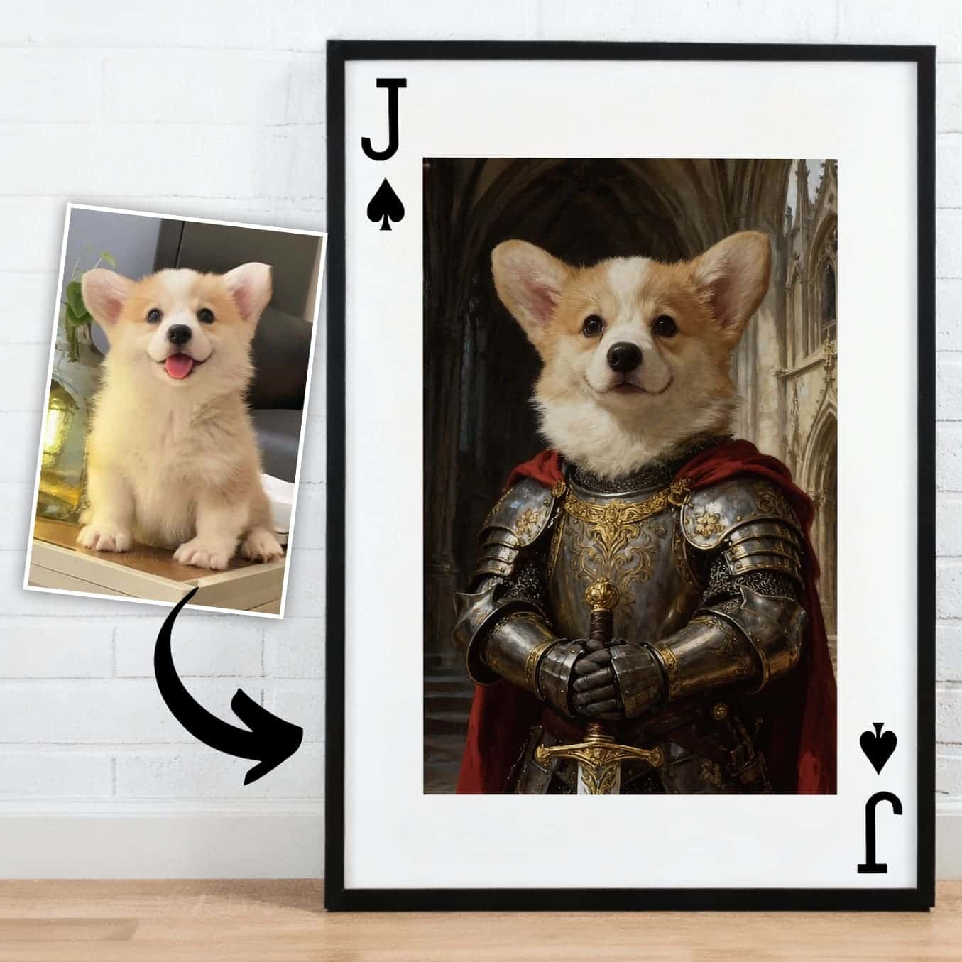 Poker cards – Custom Pet Lenticular Portrait