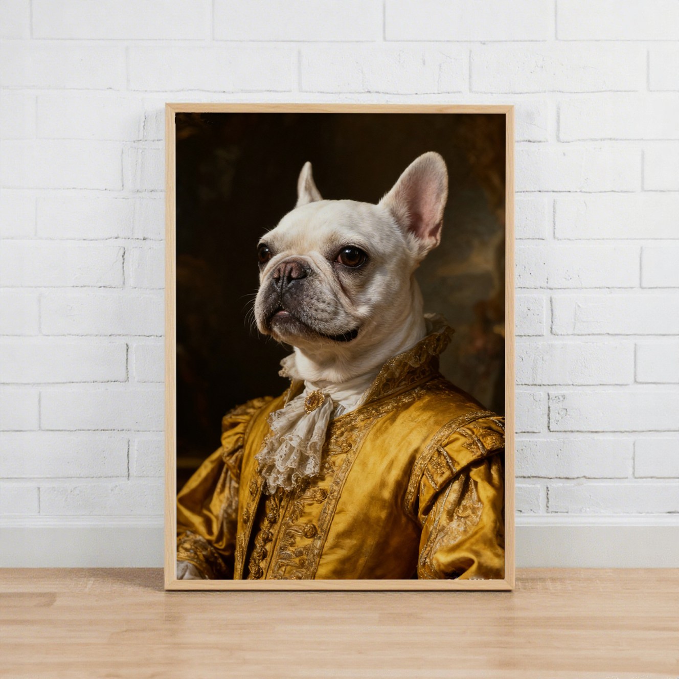 The Baroque Noble - Custom Pet Lenticular Portrait