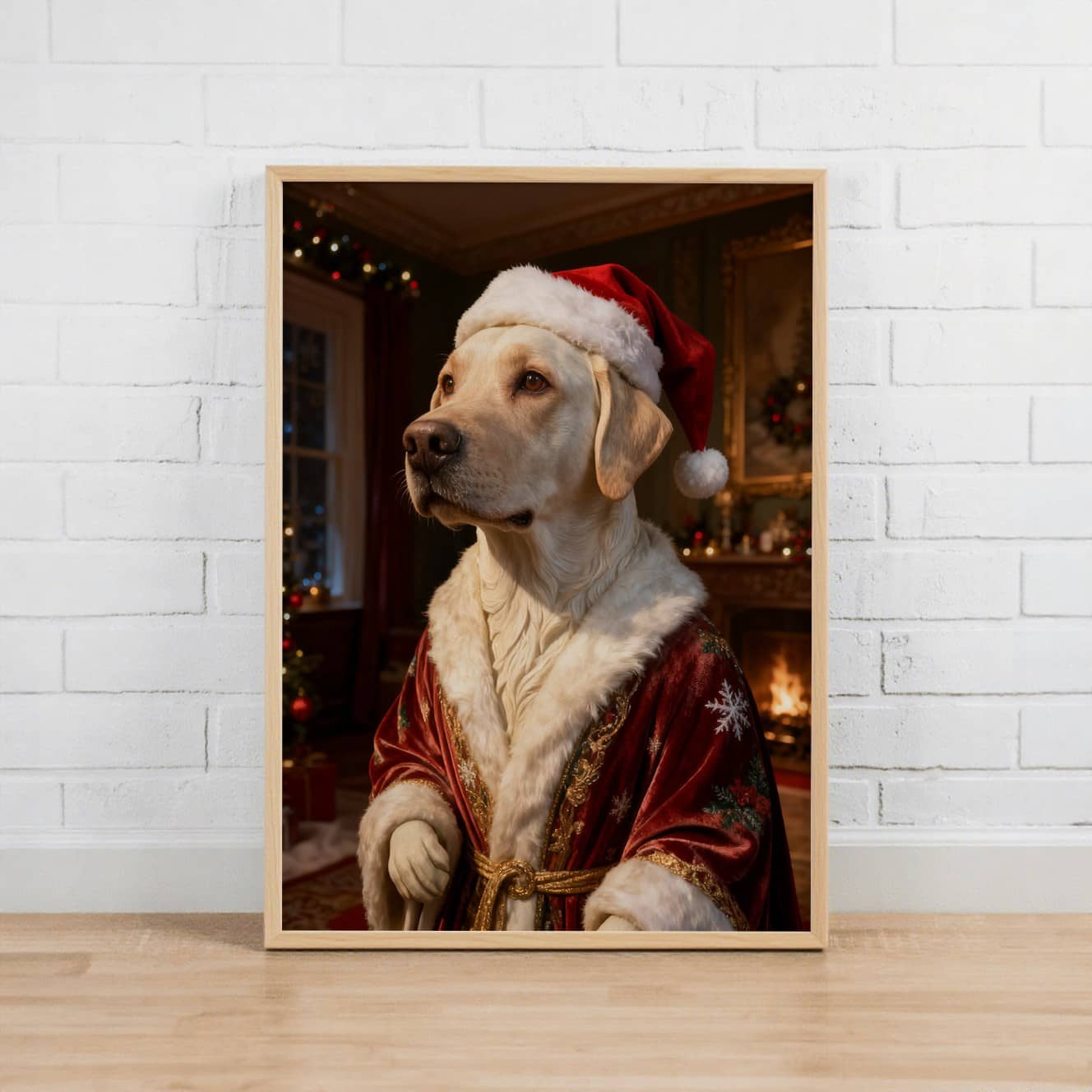 Christmas – Custom Pet Lenticular Portrait