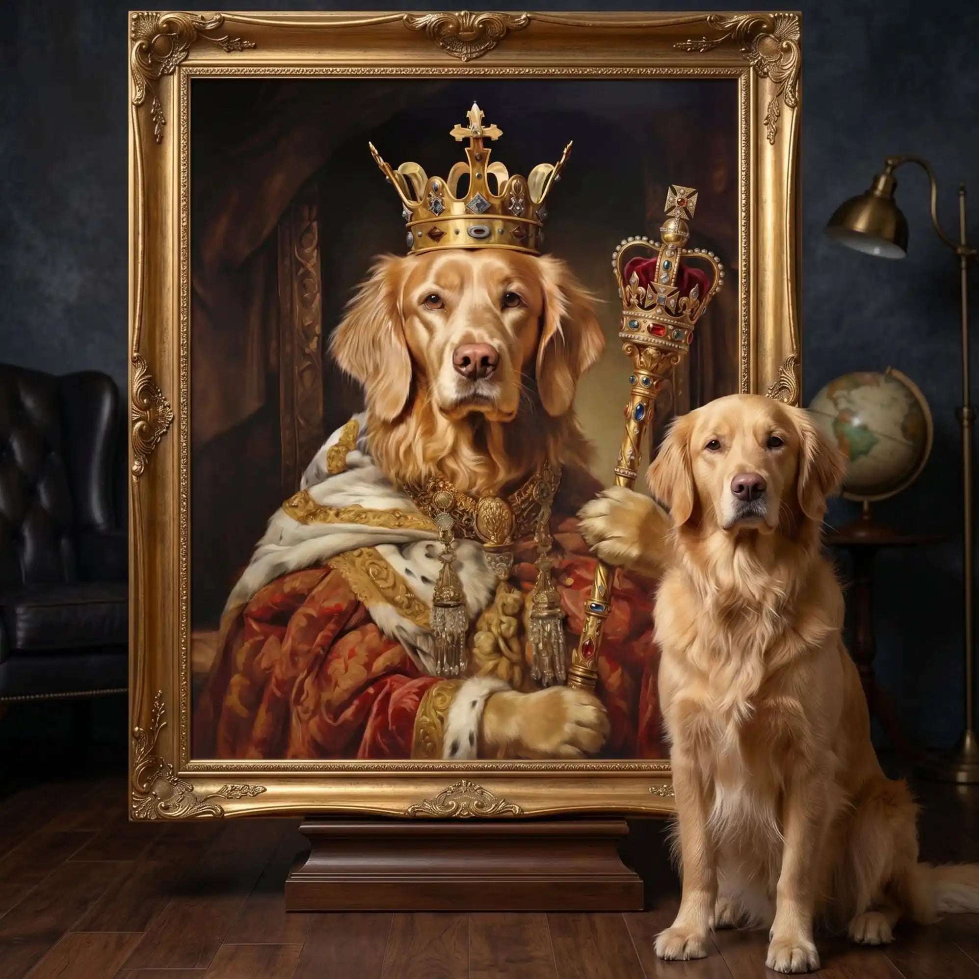 The Noble Heritage – Custom Pet Lenticular Portrait