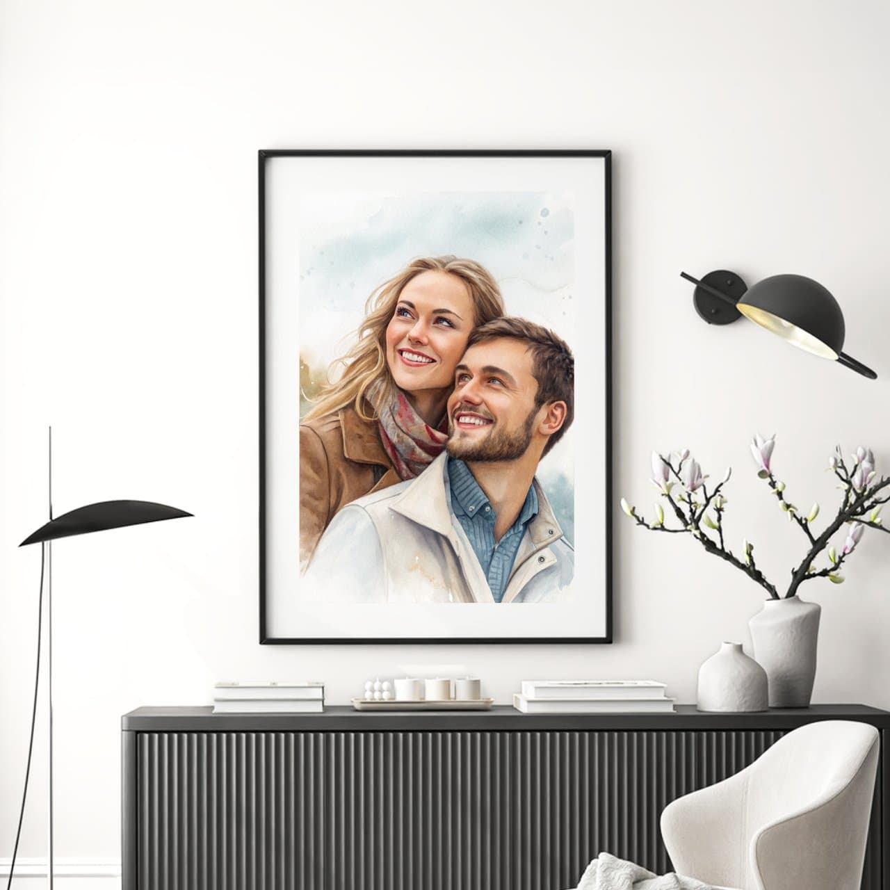 Custom Couple Portrait