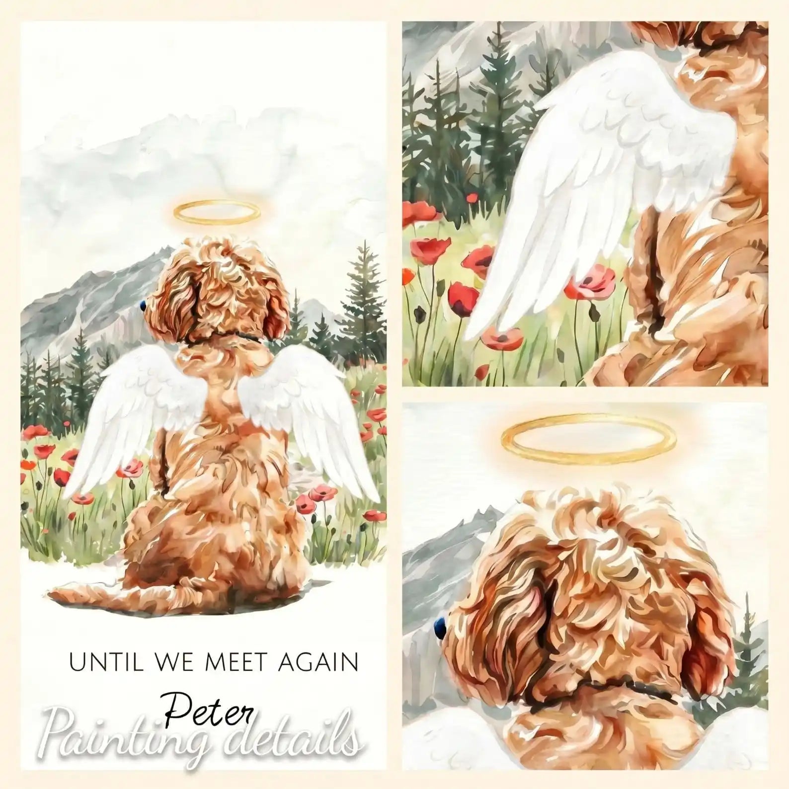 Celestial Paws – Custom Pet Lenticular Portrait