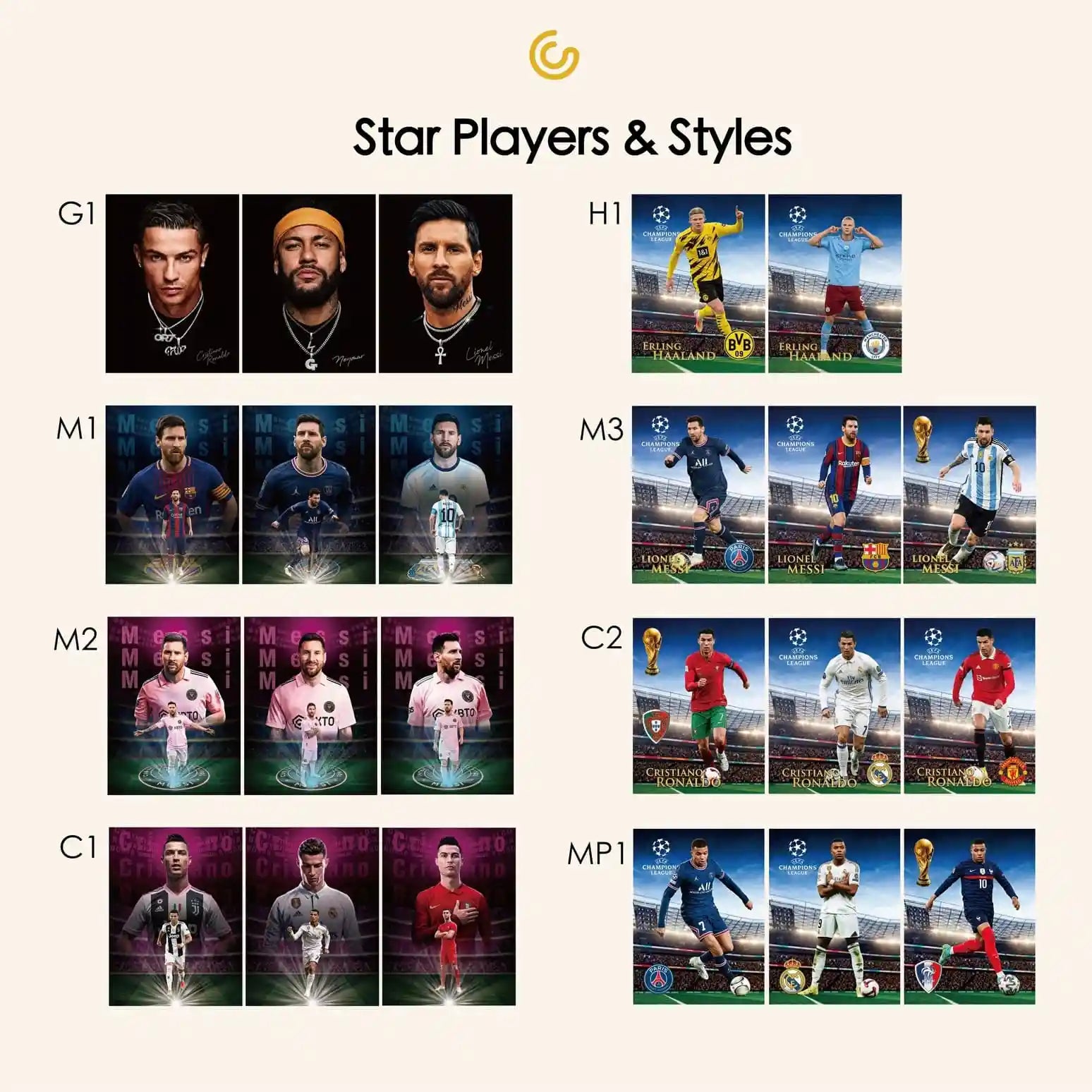 The Eternal Legend – Football Lenticular Portrait