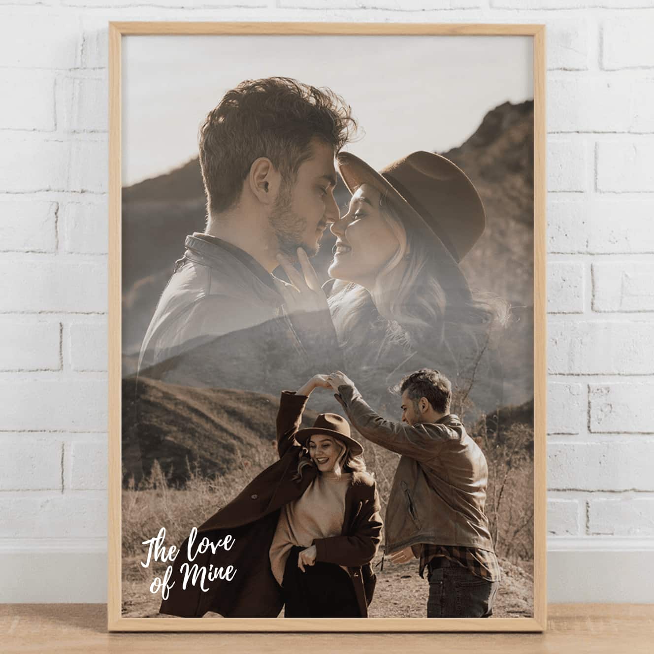 Lenticular Couple Portrait