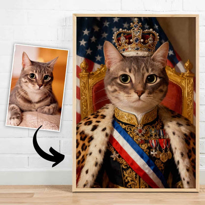 King - Pet Lenticular Portrait