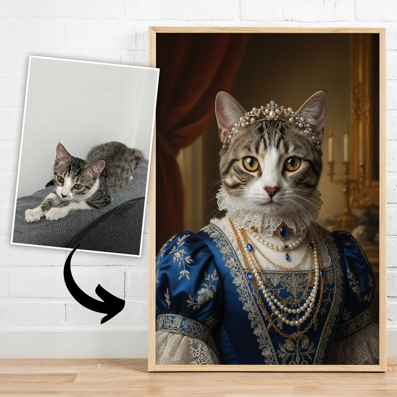 Princess – Pet Lenticular Portrait