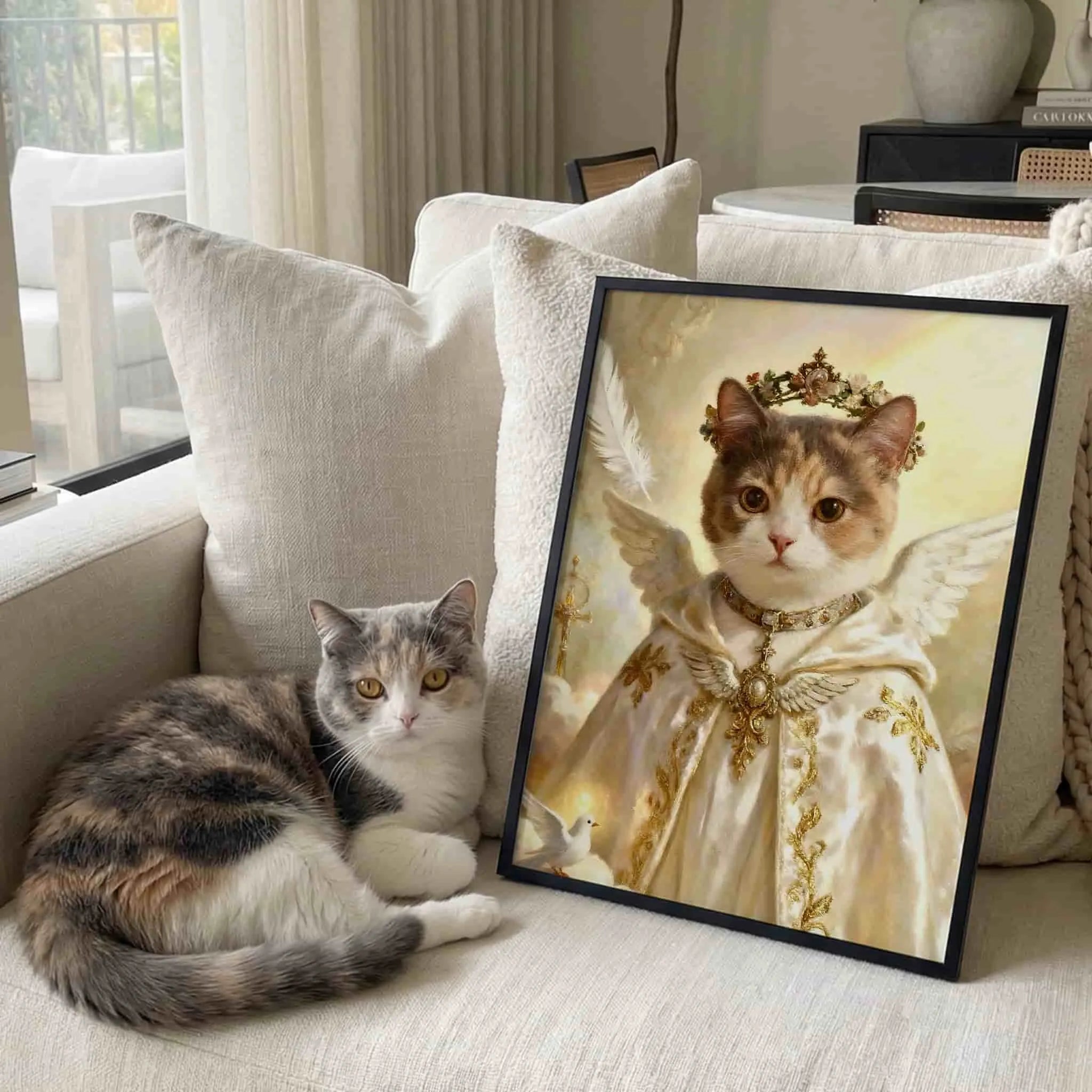 Halloween –  Custom Pet Lenticular Portrait