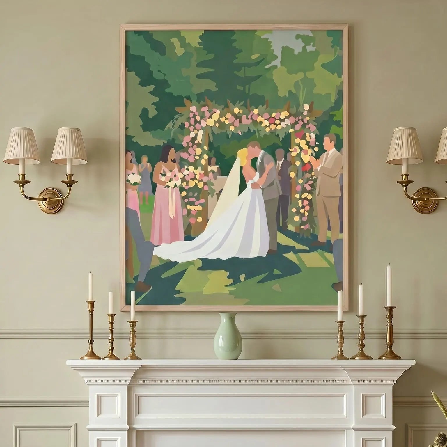 The Perfect Match – Custom Couple Lenticular Portrait
