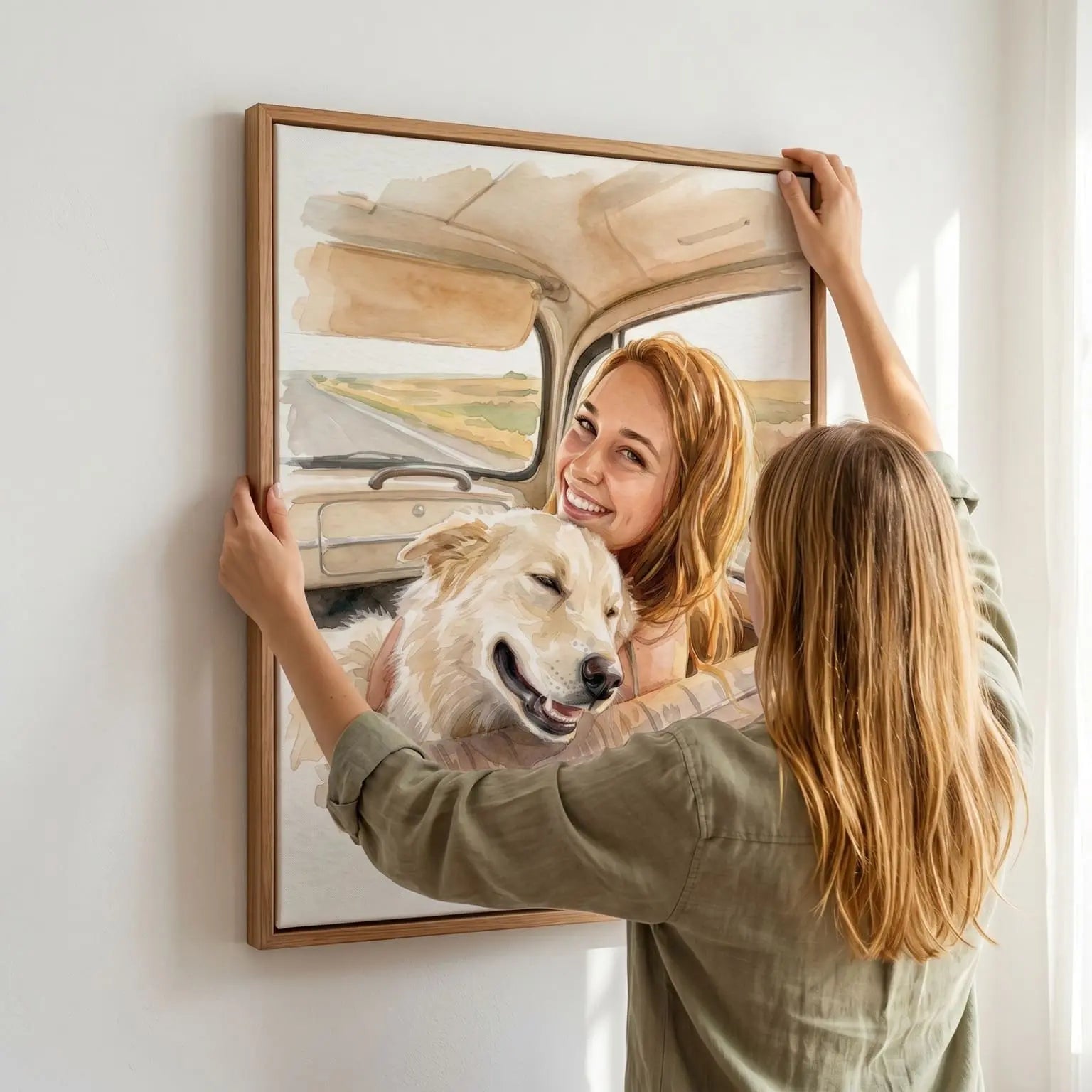 The Soulmate – Custom Pet Lenticular Portrait