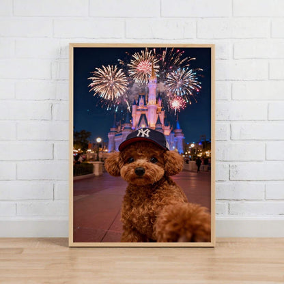 The City Explorer – Custom Pet Lenticular Portrait