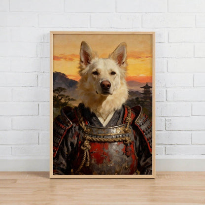 Samurai Spirit – Custom Pet Lenticular Portrait