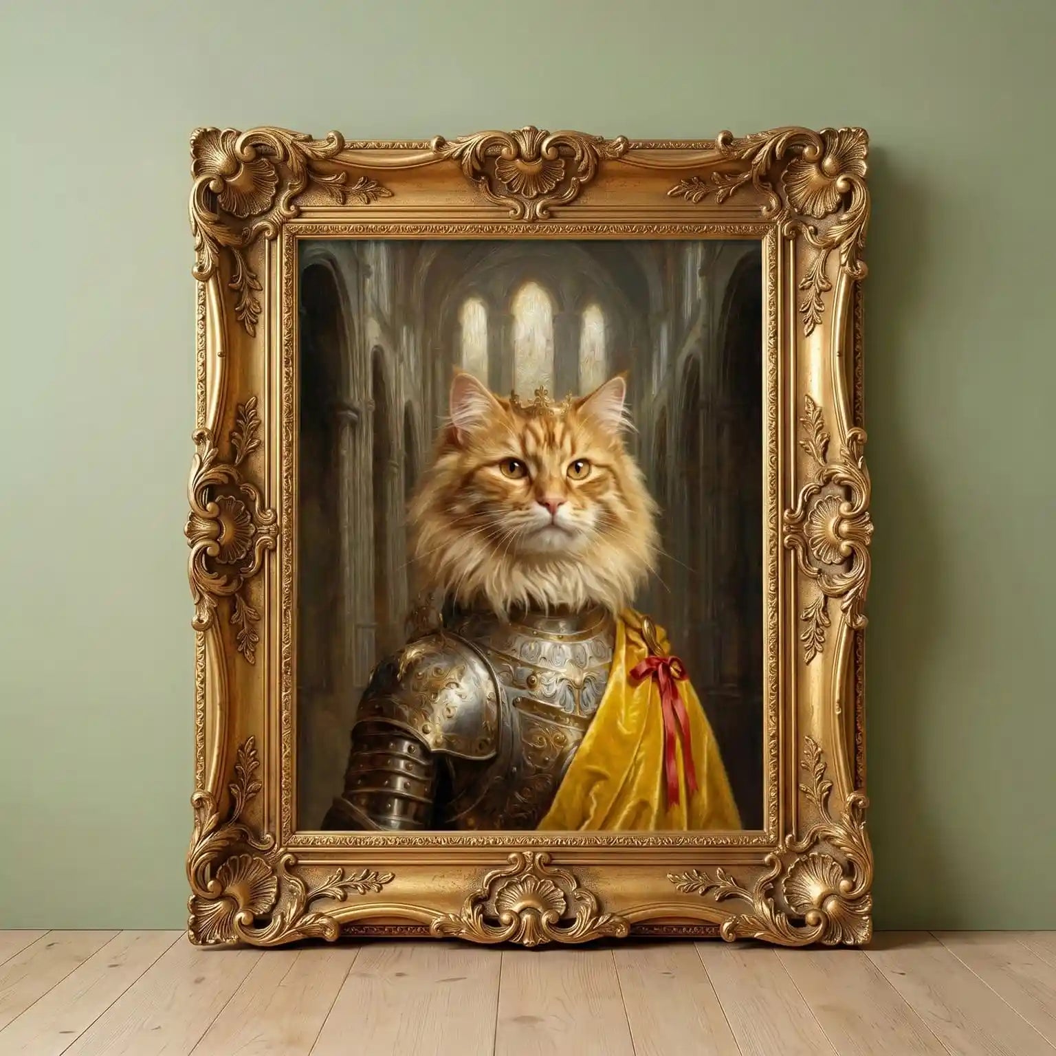 The Noble Heritage – Custom Pet Lenticular Portrait