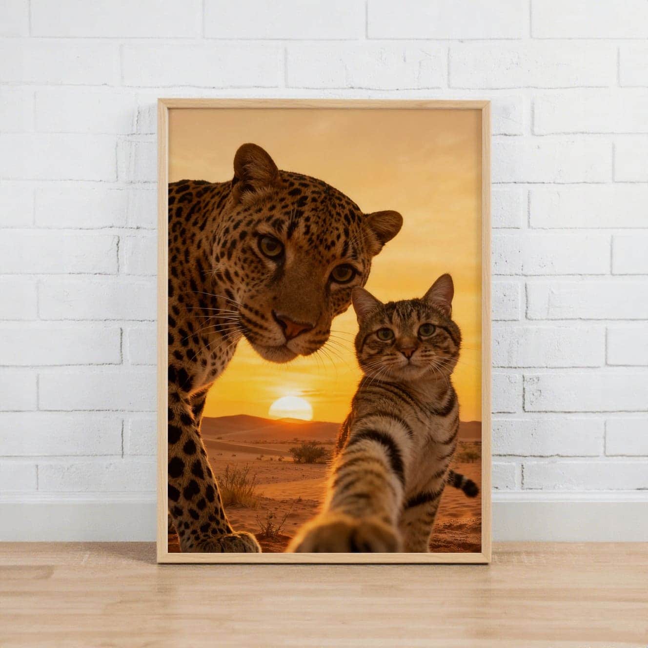 Safari Adventurer – Custom Pet Lenticular Portrait