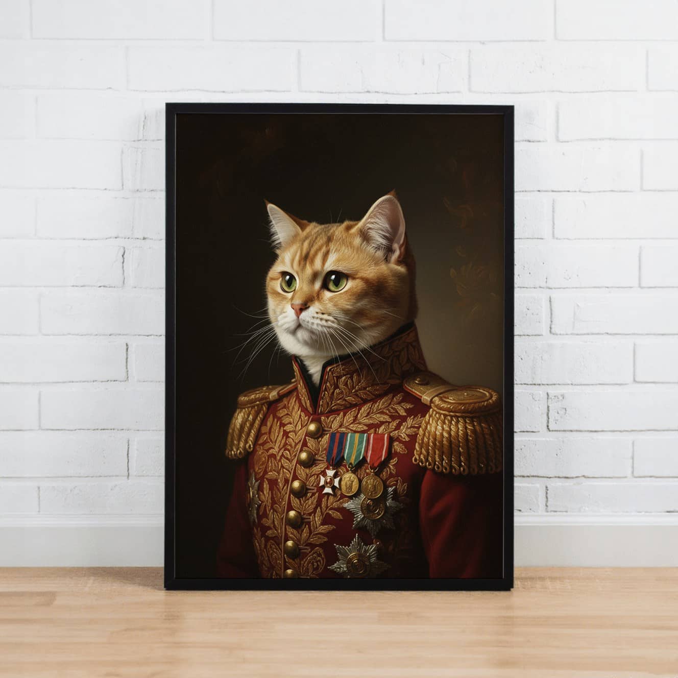 The General – Pet Lenticular Portrait