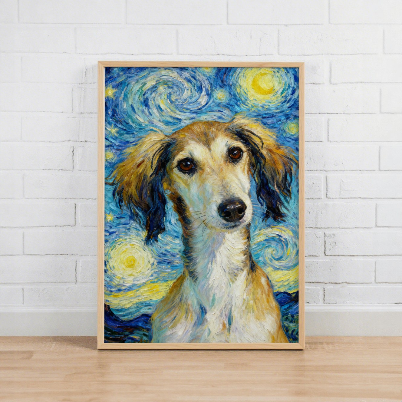 Famous painting –  Pet Lenticular Portrait