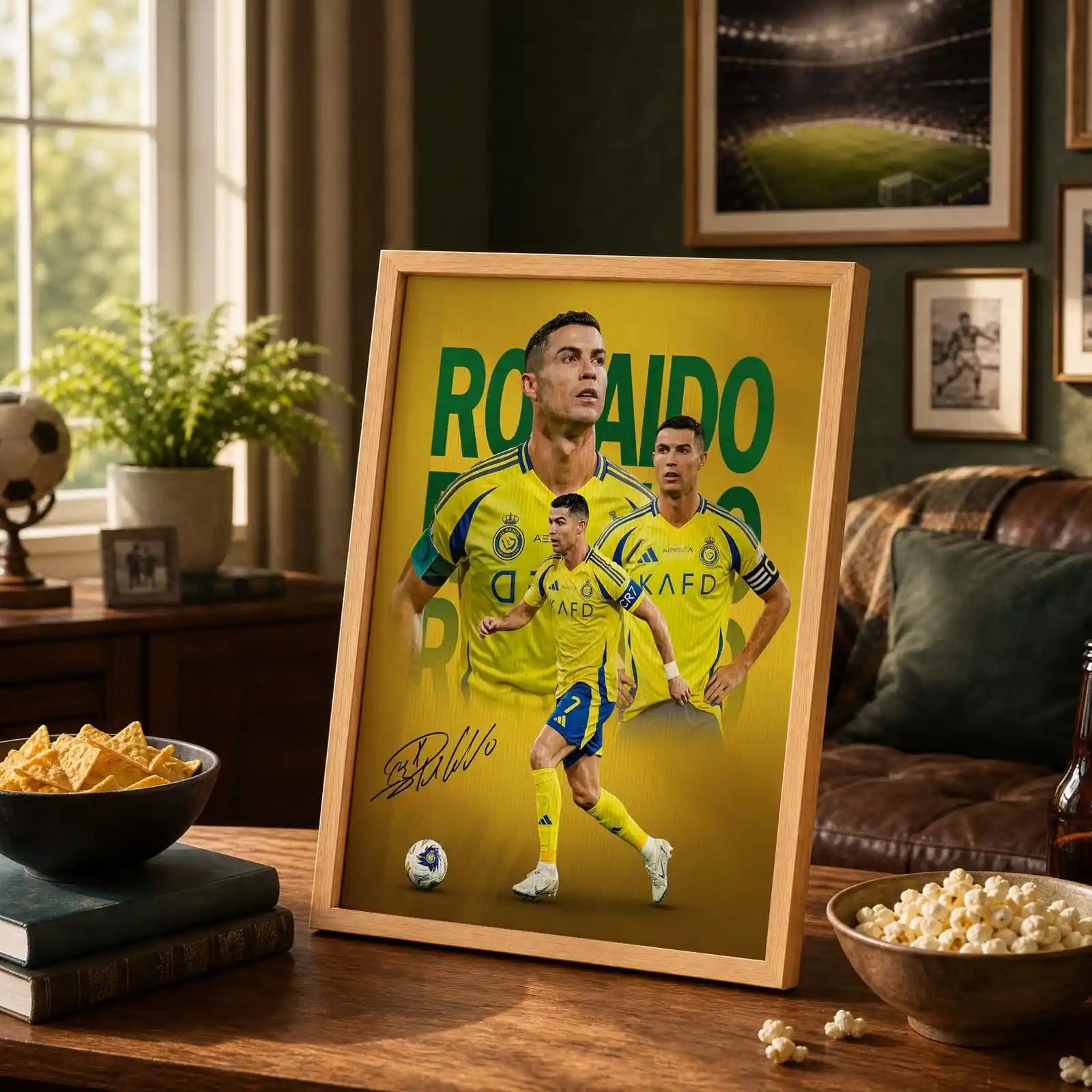 The Eternal Legend – Football Lenticular Portrait