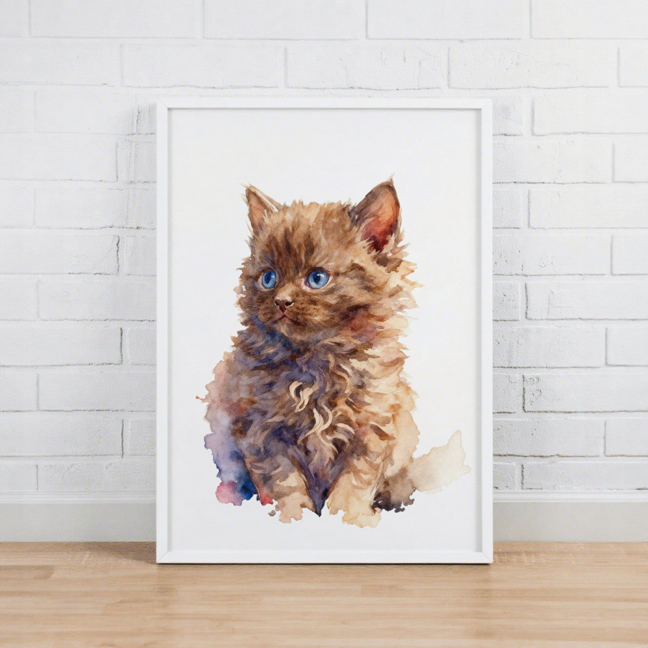 Watercolor – Pet Lenticular Portrait