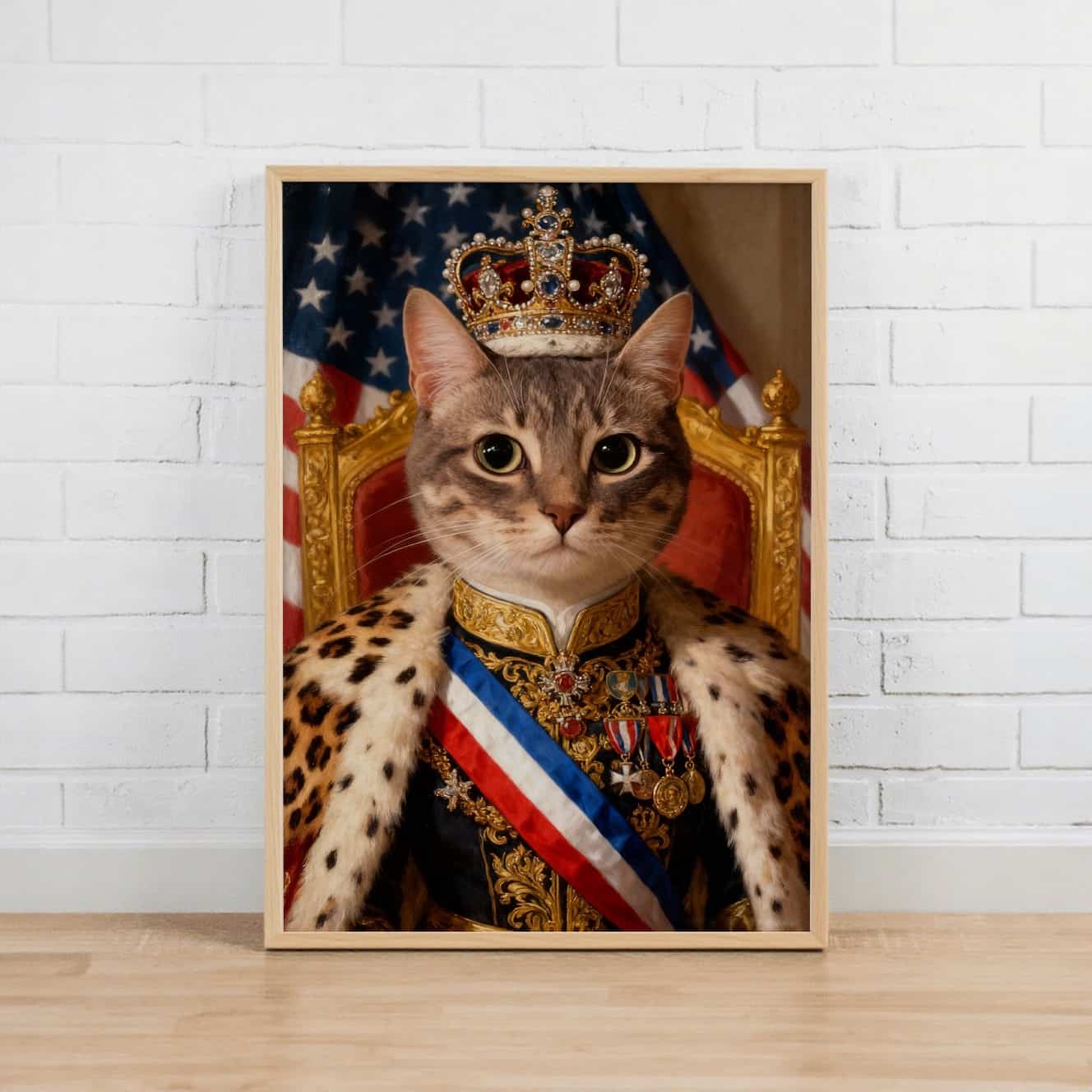 King - Pet Lenticular Portrait