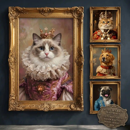 The Noble Heritage – Custom Pet Lenticular Portrait