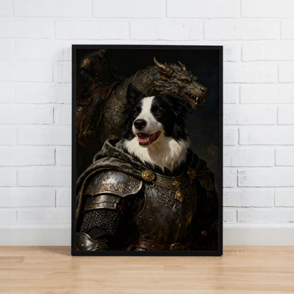 Knight Warrior – Pet Lenticular Portrait