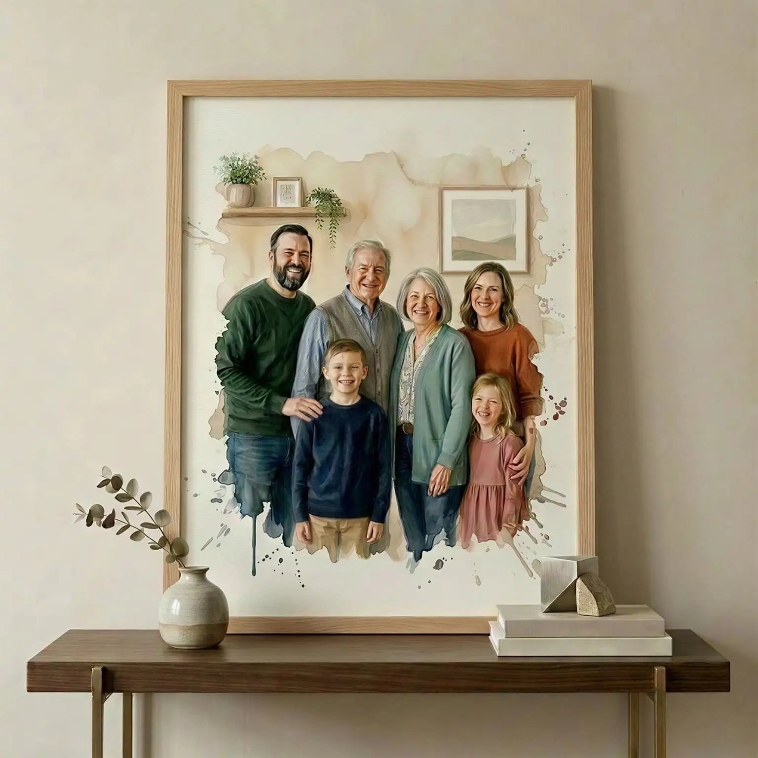 The Heritage – Custom Family Lenticular Portrait