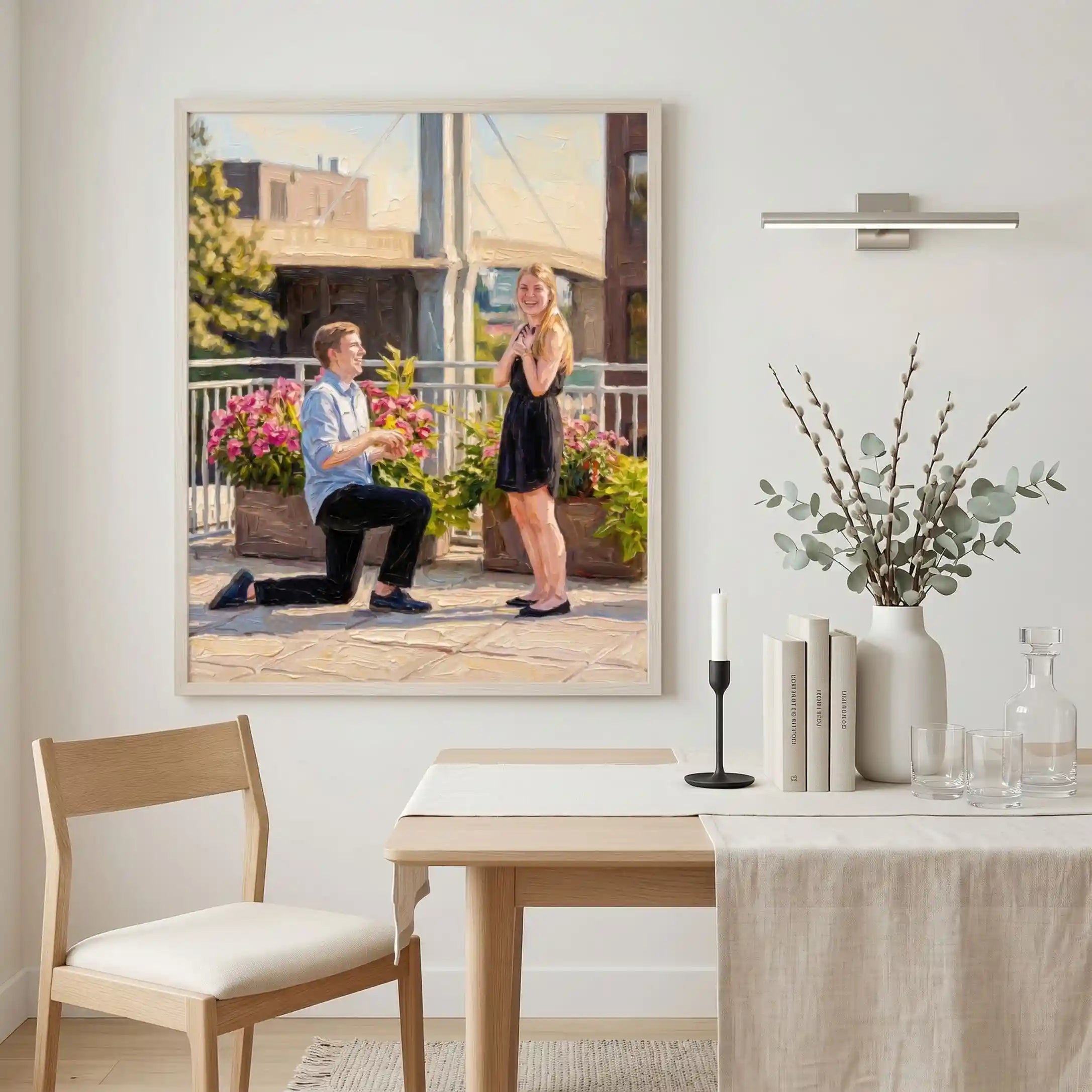 The Romance – Custom Couple Lenticular Portrait