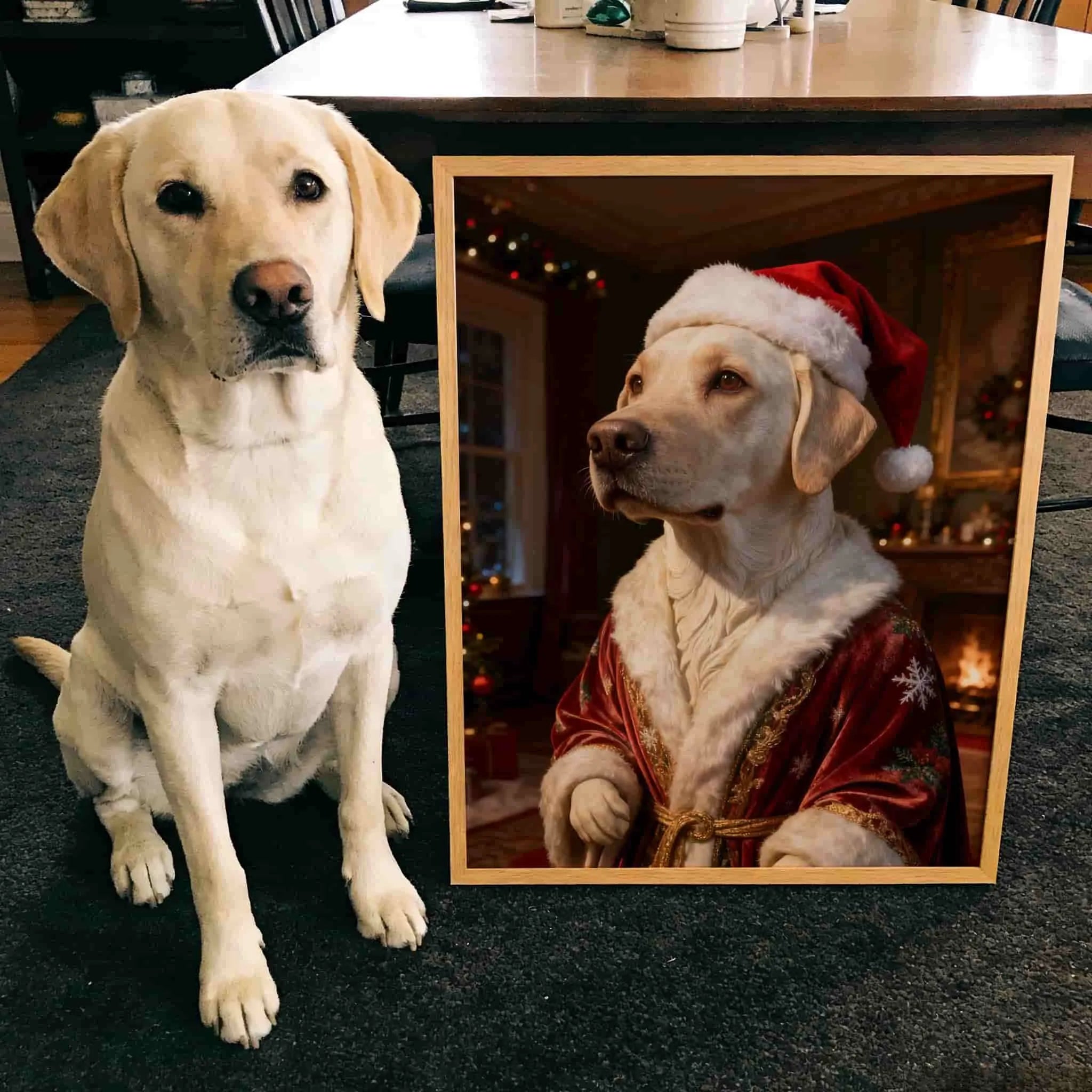 Christmas – Custom Pet Lenticular Portrait