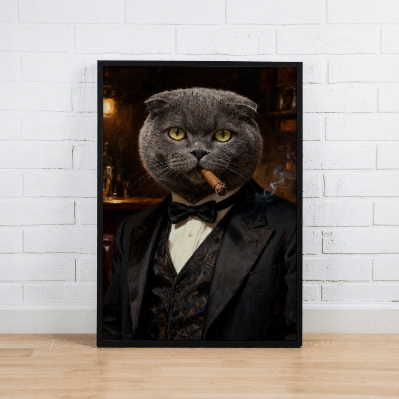 Godfather - Pet Lenticular Portrait