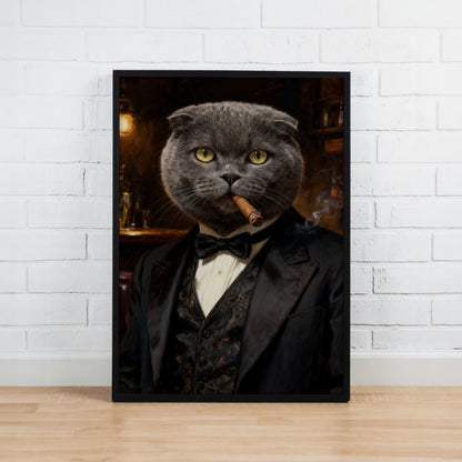 Godfather - Pet Lenticular Portrait