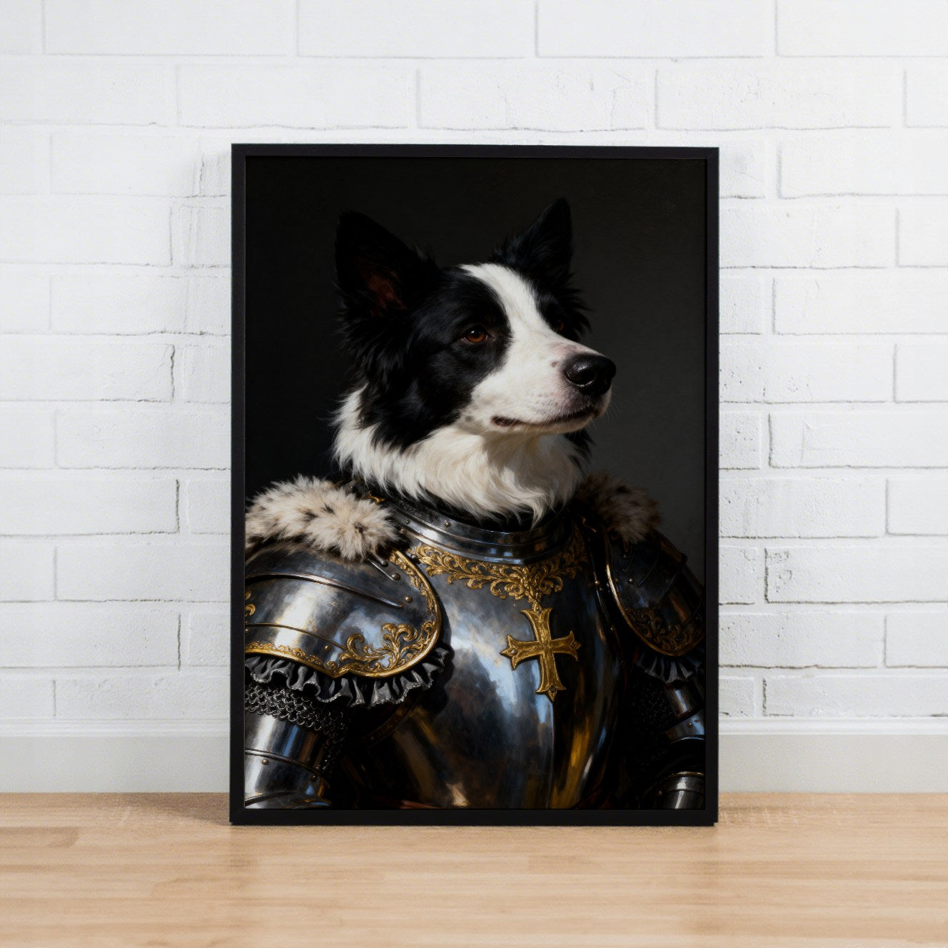 Knight Warrior – Pet Lenticular Portrait