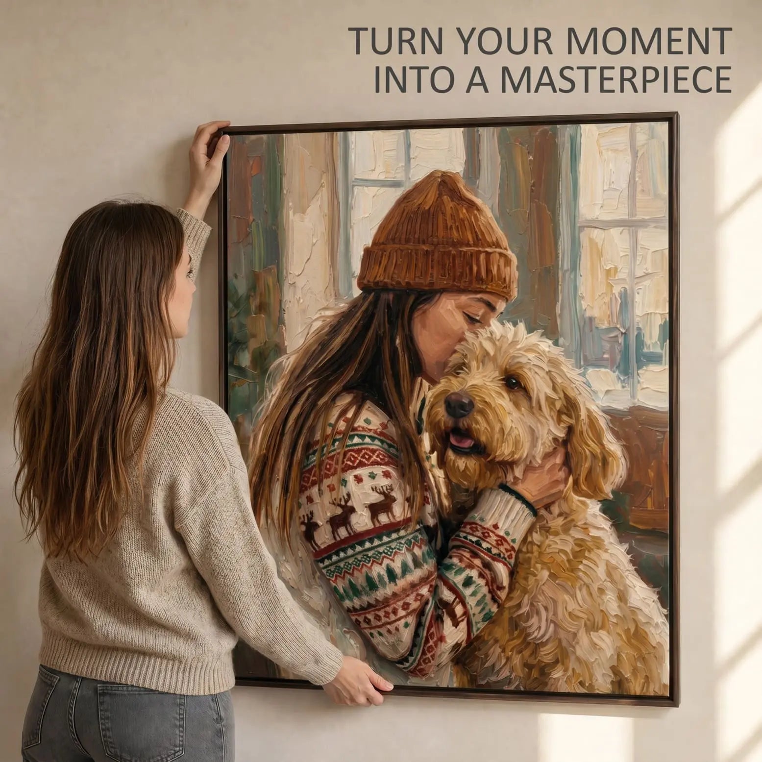 The Soulmate – Custom Pet Lenticular Portrait